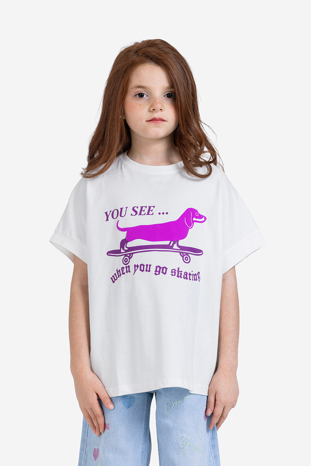 T-shirt - Girls - Printed
