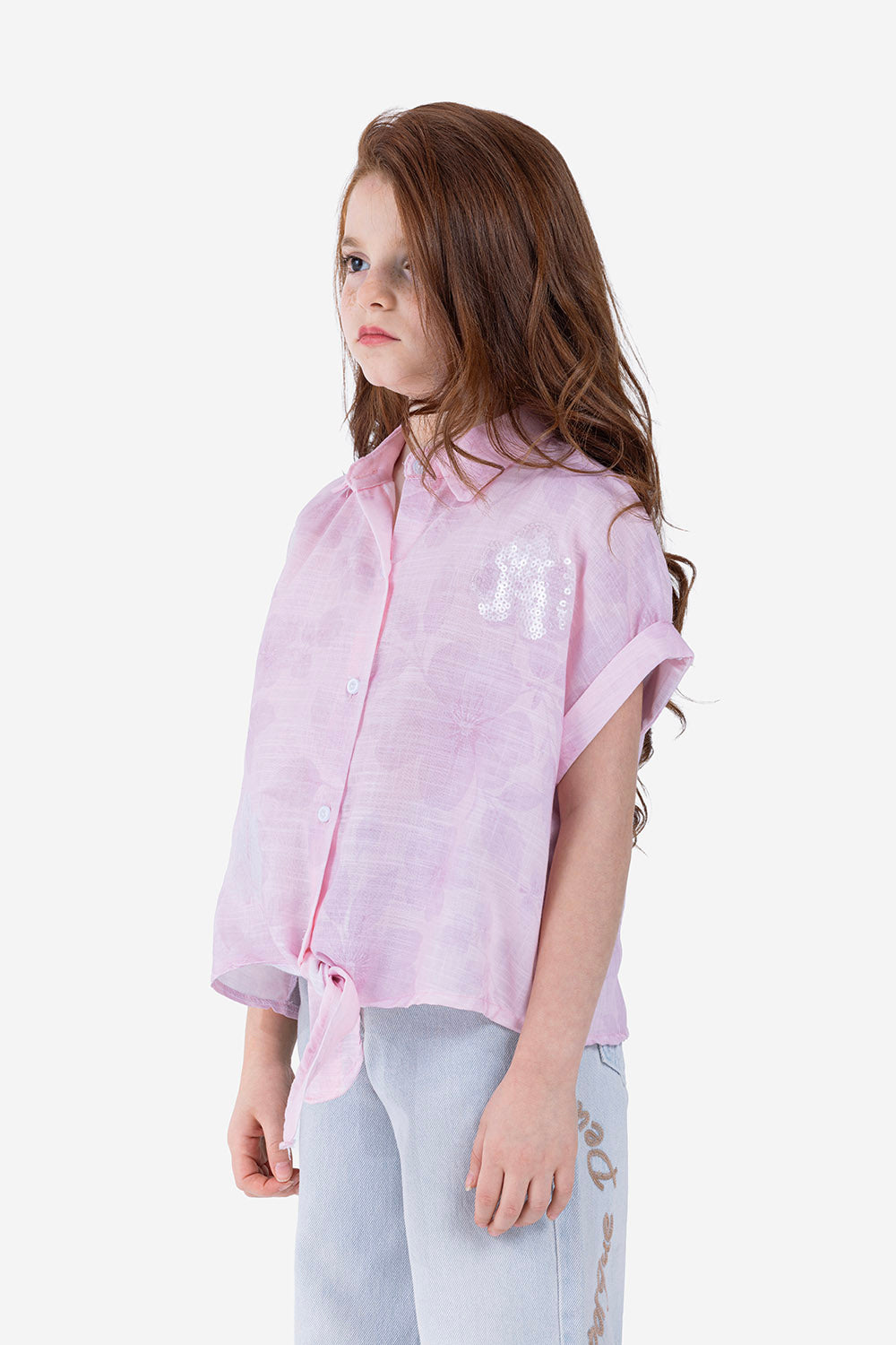 Blouse - Girls - Printed