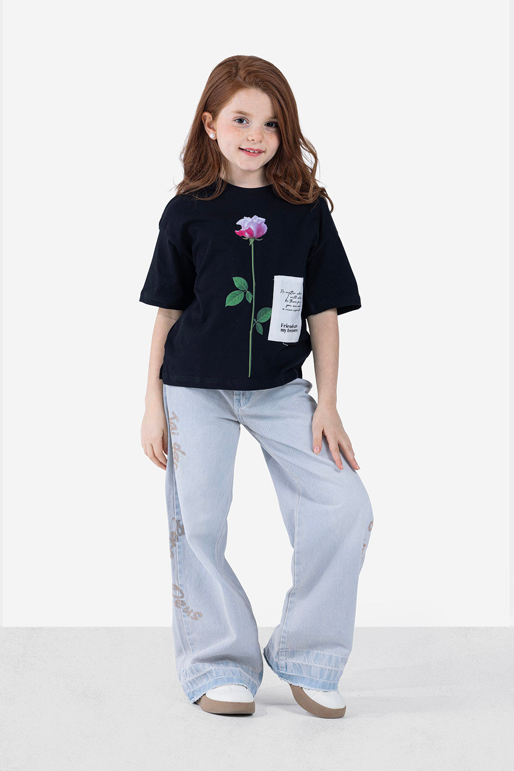 T-shirt - Girls - Printed
