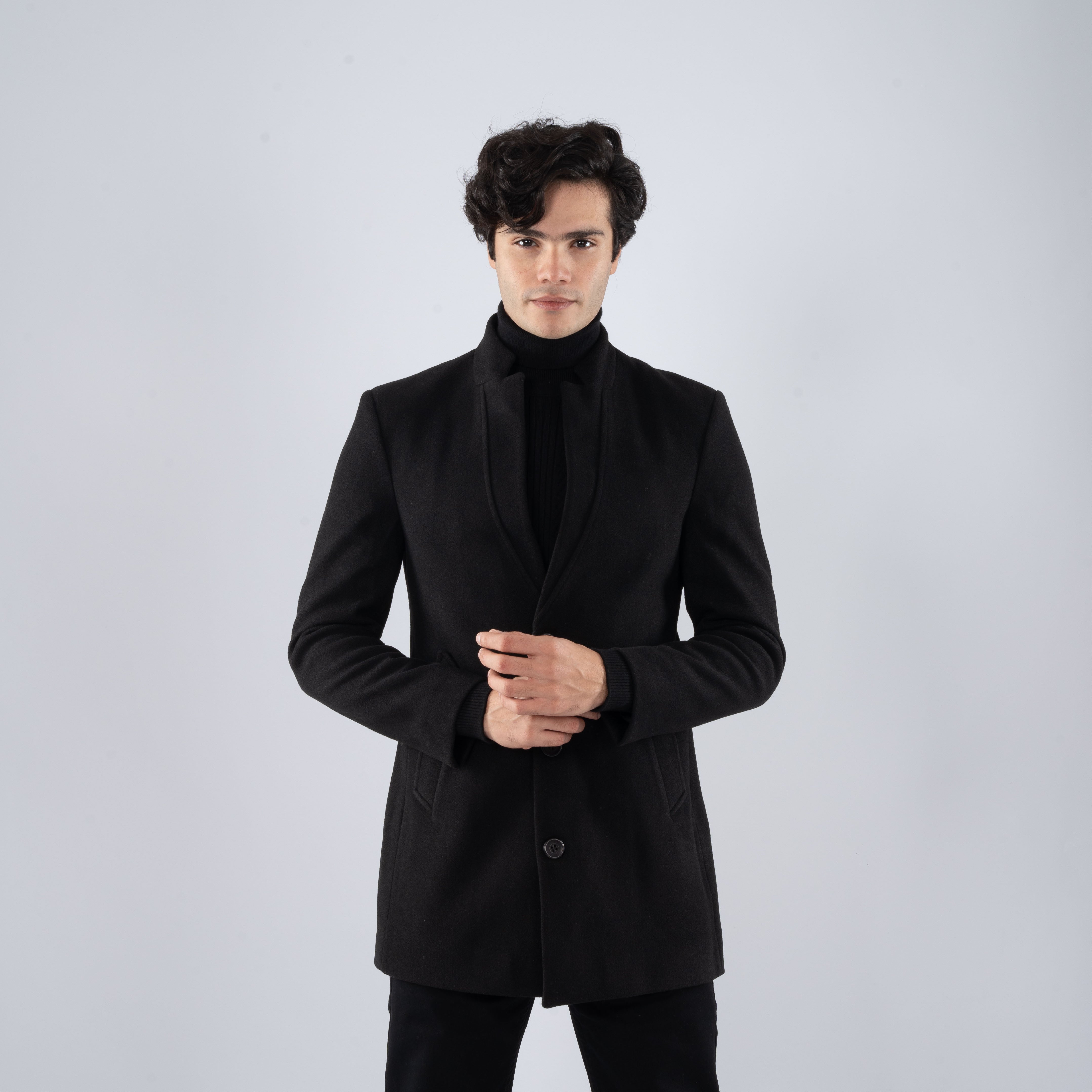 Half hotsell black coat