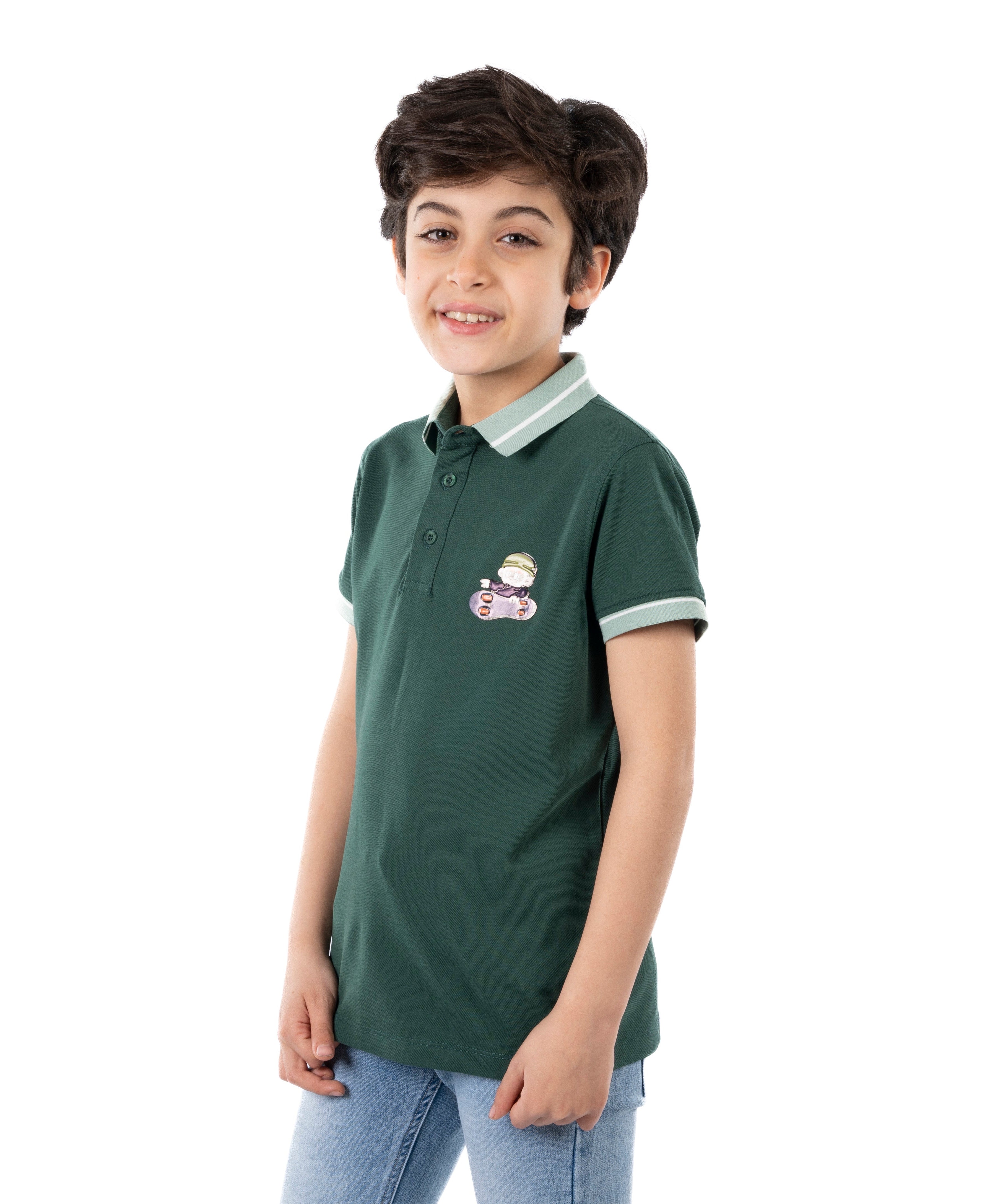 Polo T Shirt - Boys - Printed
