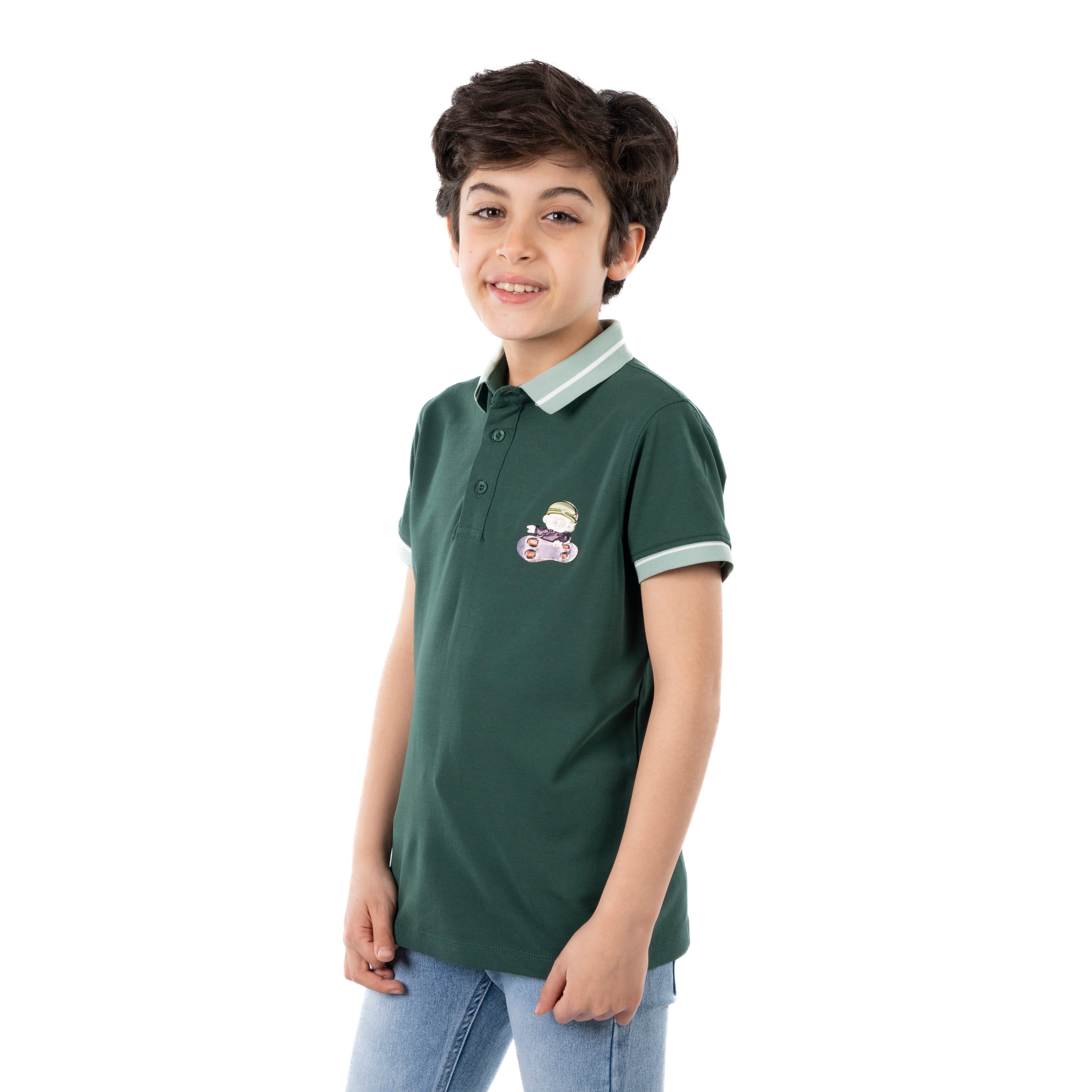 Polo T Shirt - Boys - Printed