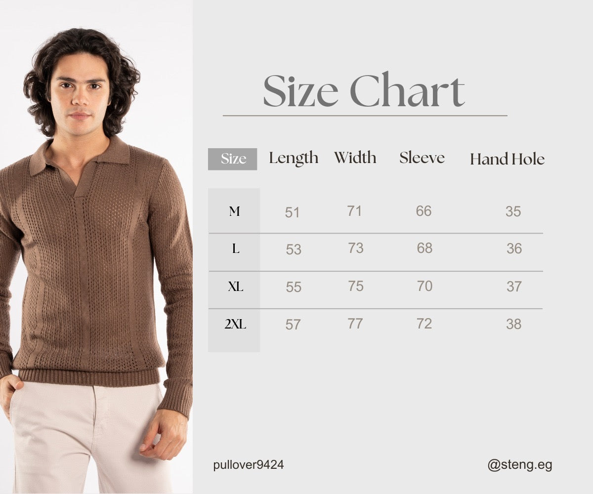 Pullover - Men - Ribbed