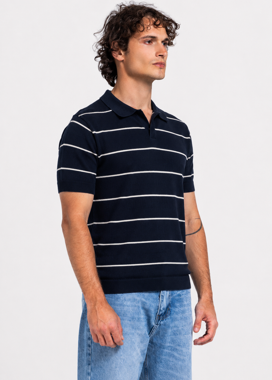 Polo T-Shirt - Men - Striped