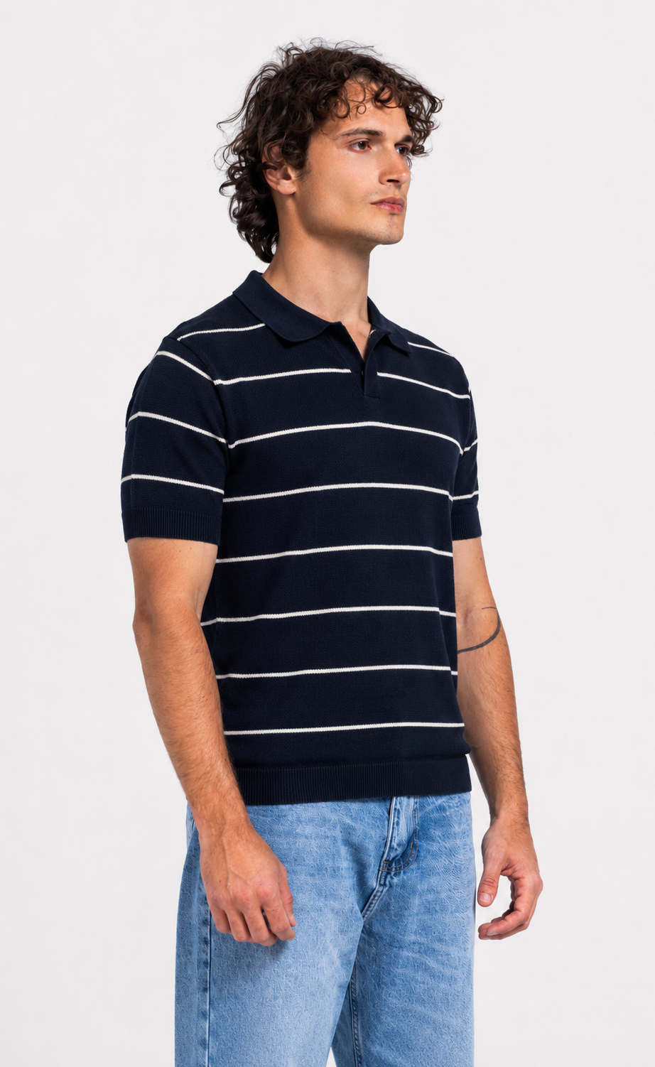 Men's Striped Short-Sleeve Polo Shirt – view 10