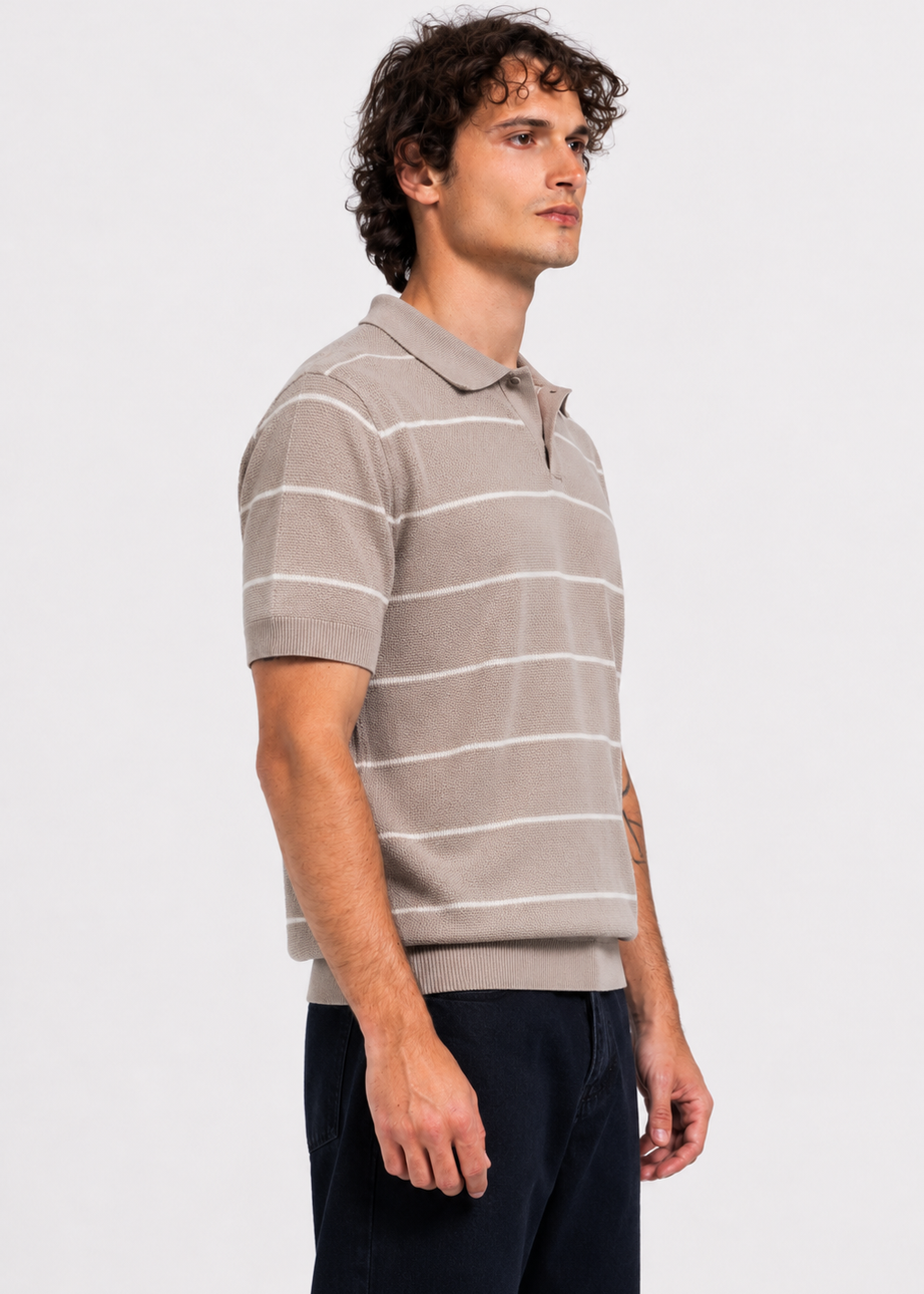 Polo T-Shirt - Men - Striped