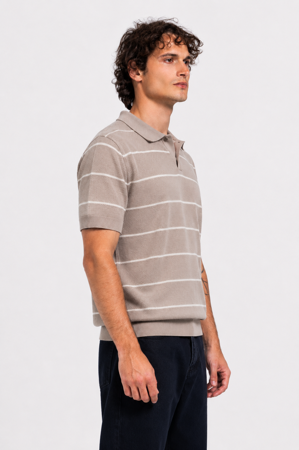 Polo T-Shirt - Men - Striped