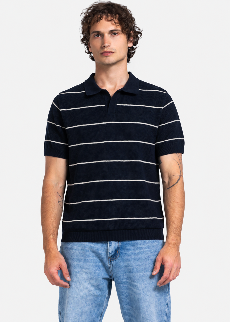 Polo T-Shirt - Men - Striped