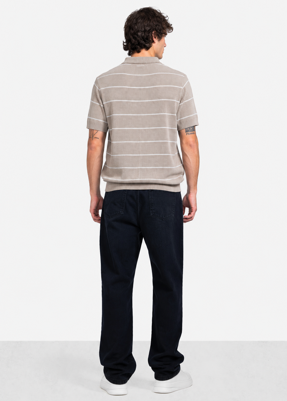 Polo T-Shirt - Men - Striped