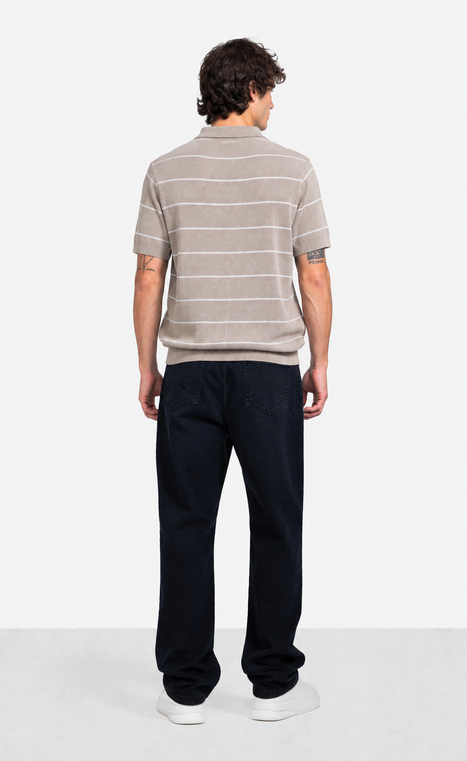 Men's Striped Short-Sleeve Polo Shirt – view 9