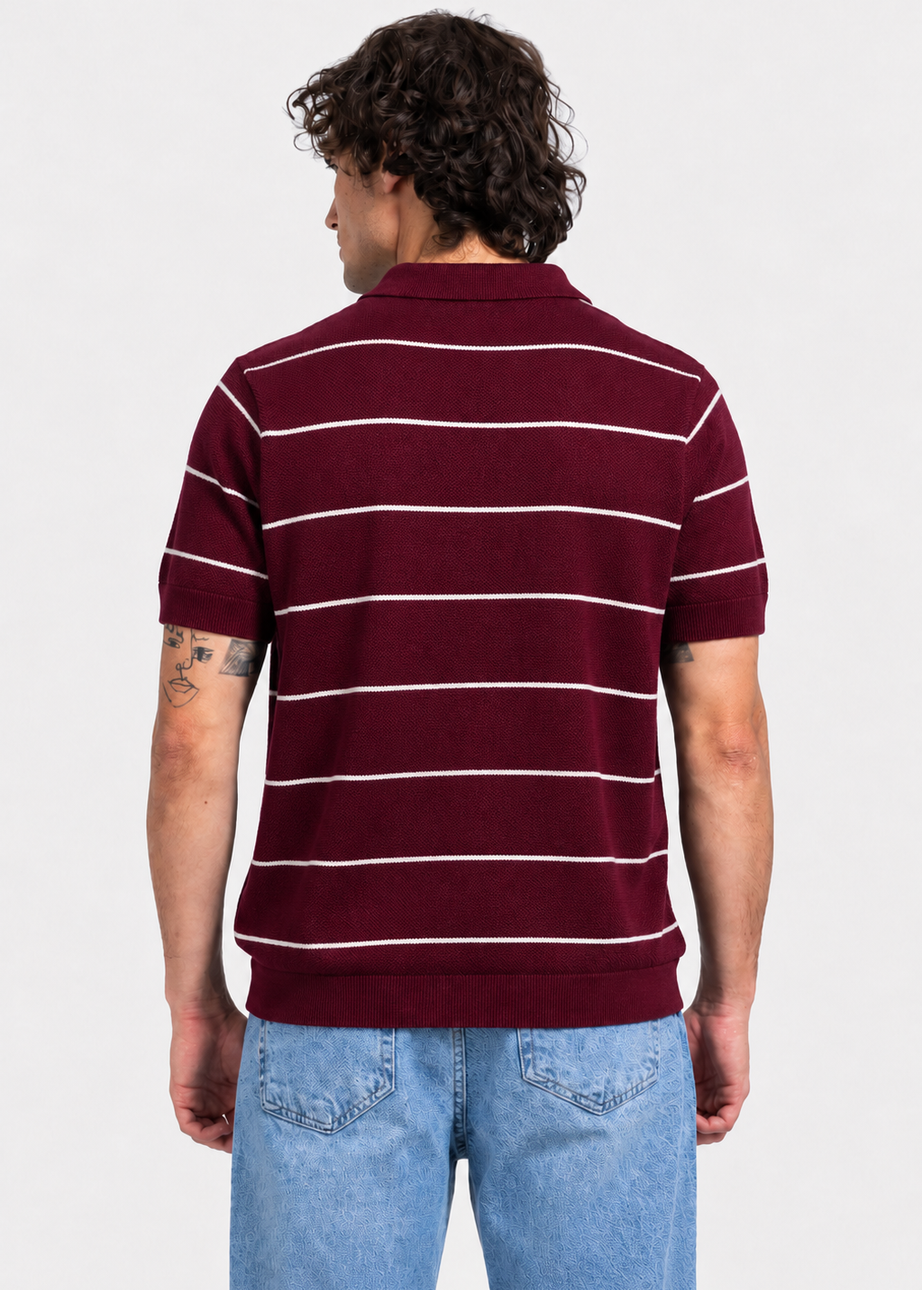 Polo T-Shirt - Men - Striped