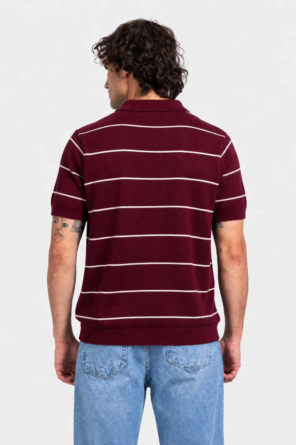 Polo T-Shirt - Men - Striped