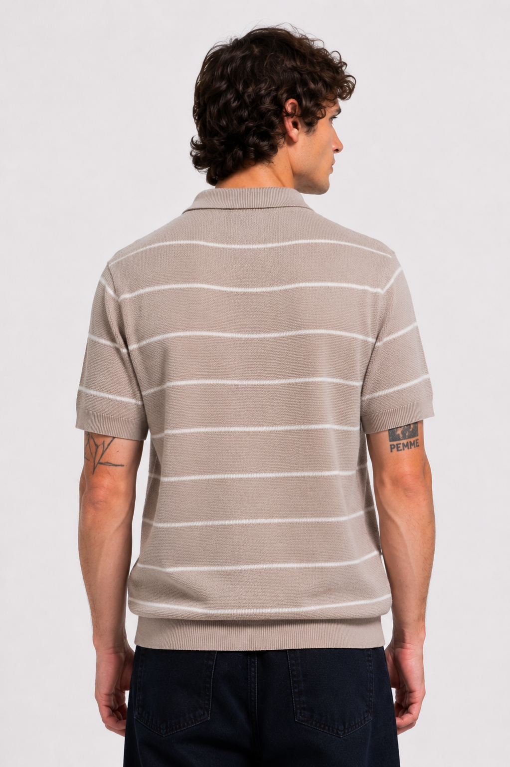 Polo T-Shirt - Men - Striped