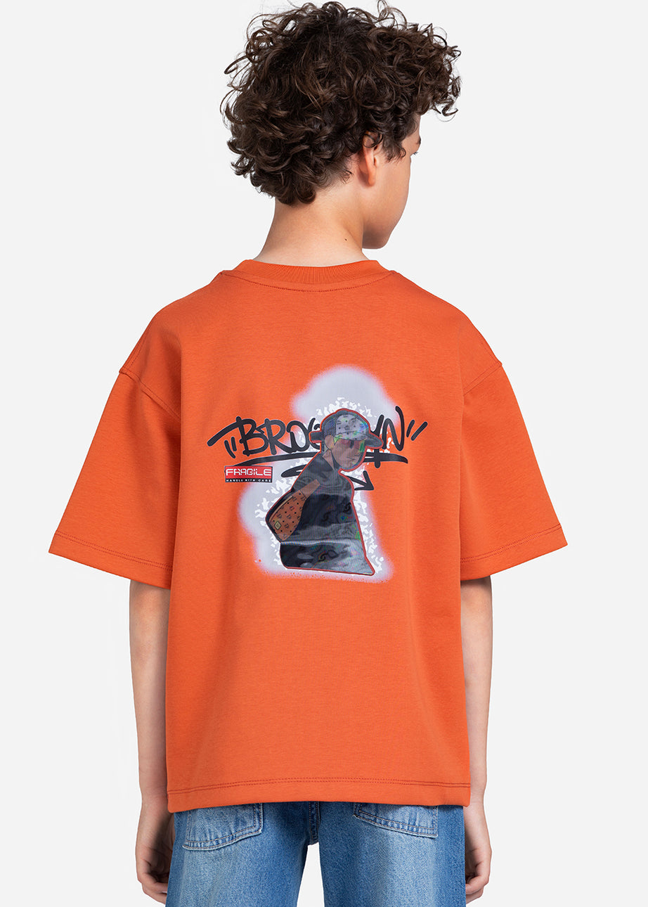 T-shirt - Boys - Printed