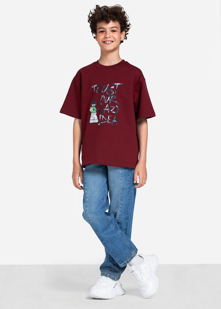 T-shirt - Boys - Printed
