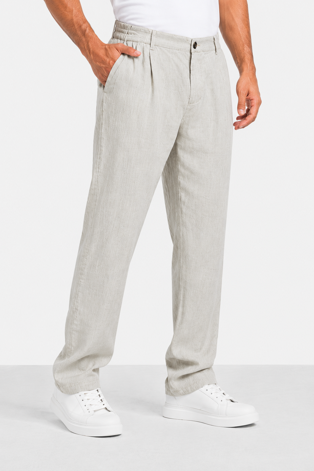 Pants - Men - Linen