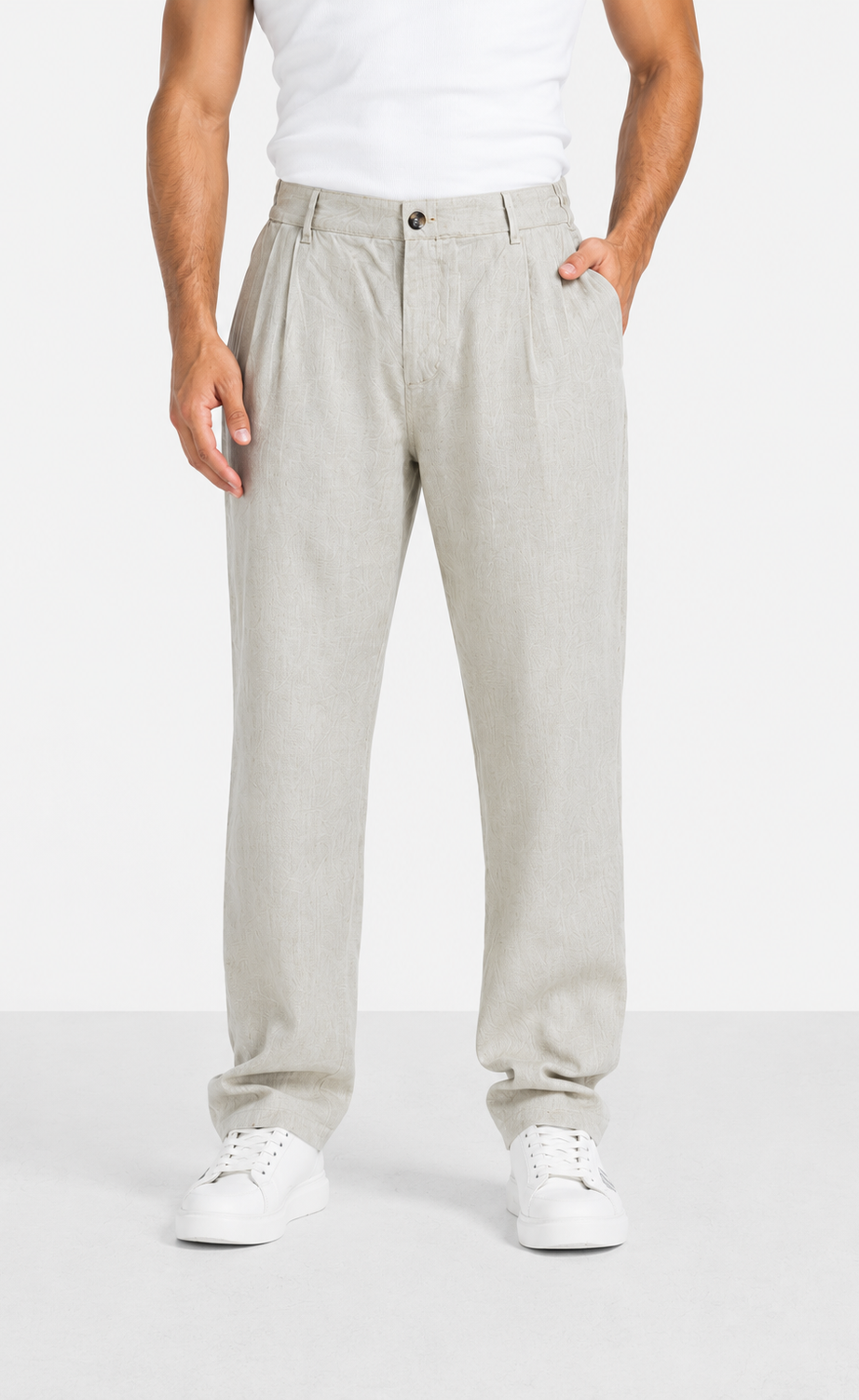 Men's Straight-Leg Linen Pants – view 14