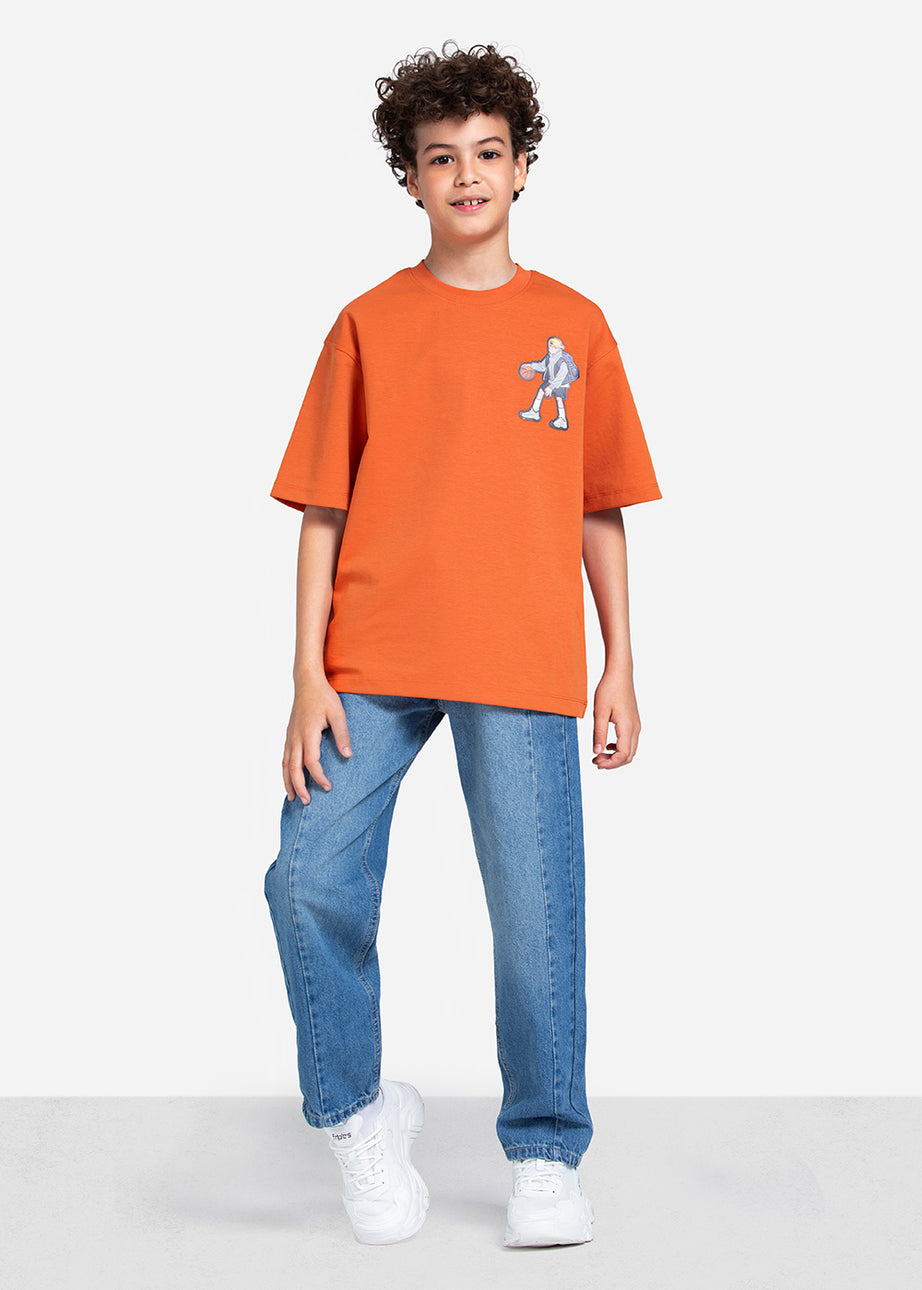 T-shirt - Boys - Printed
