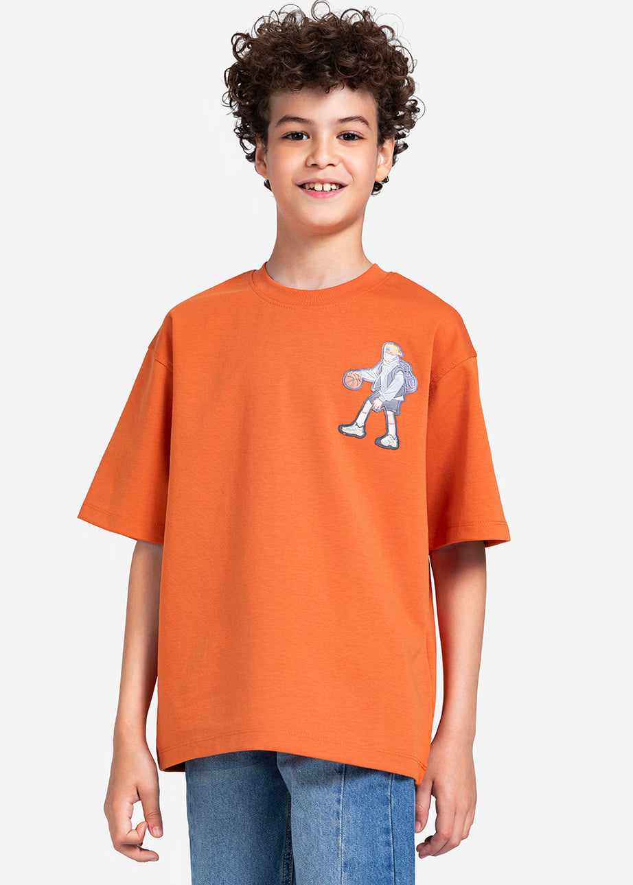 T-shirt - Boys - Printed
