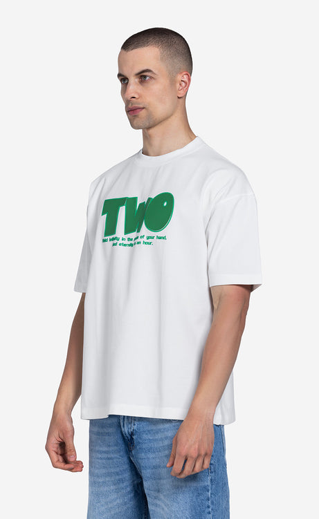 Men's Printed Crew-Neck Short-Sleeve T-Shirt - Off-White – view 3