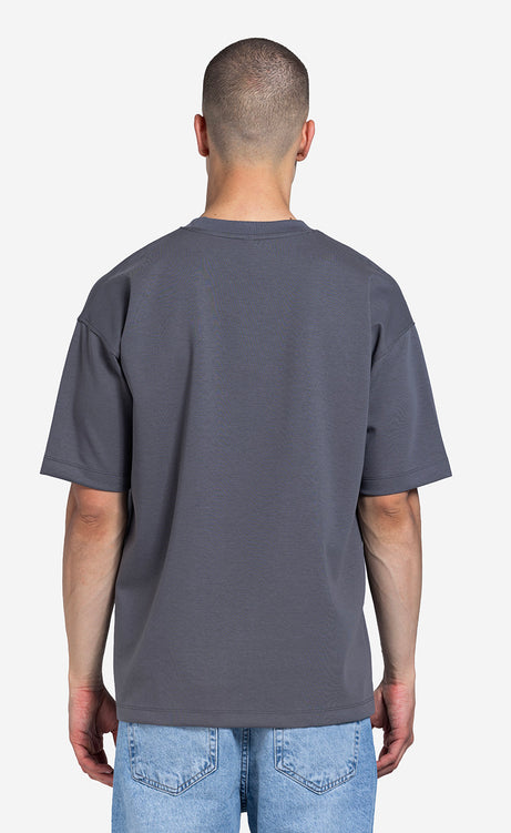 Men's Printed Crew-Neck Short-Sleeve T-Shirt - Black – view 8