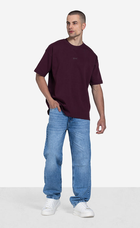 Men's Printed Crew-Neck Short-Sleeve T-Shirt - Style 3300