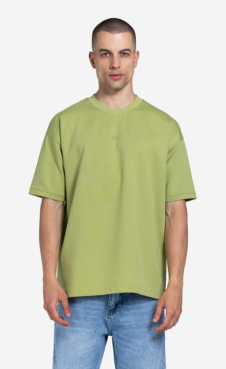 Men's Printed Crew-Neck Short-Sleeve T-Shirt - Apple