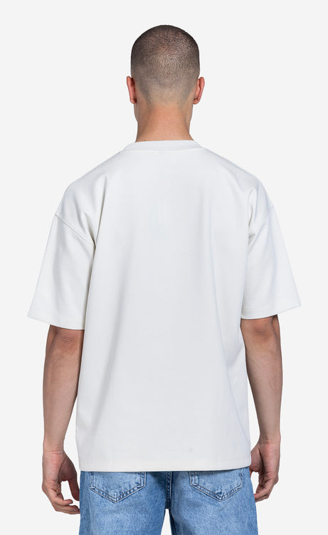 Men's Printed T-Shirt - Dark Orange, Cocoa & Mystic – view 12