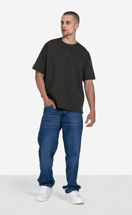 Men's Printed Crew-Neck Short-Sleeve T-Shirt - Style 3300