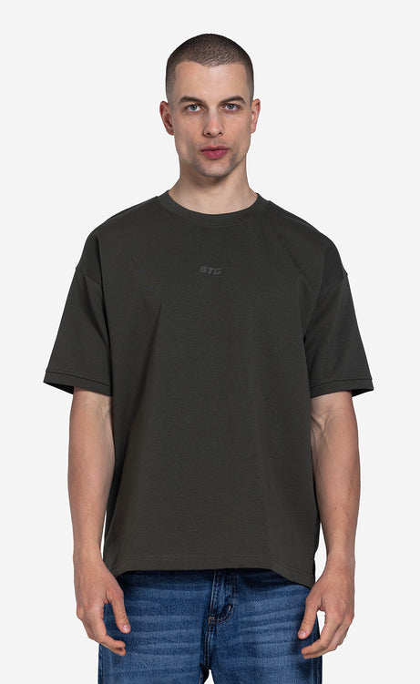 Men's Printed Crew-Neck Short-Sleeve T-Shirt - Style 3300