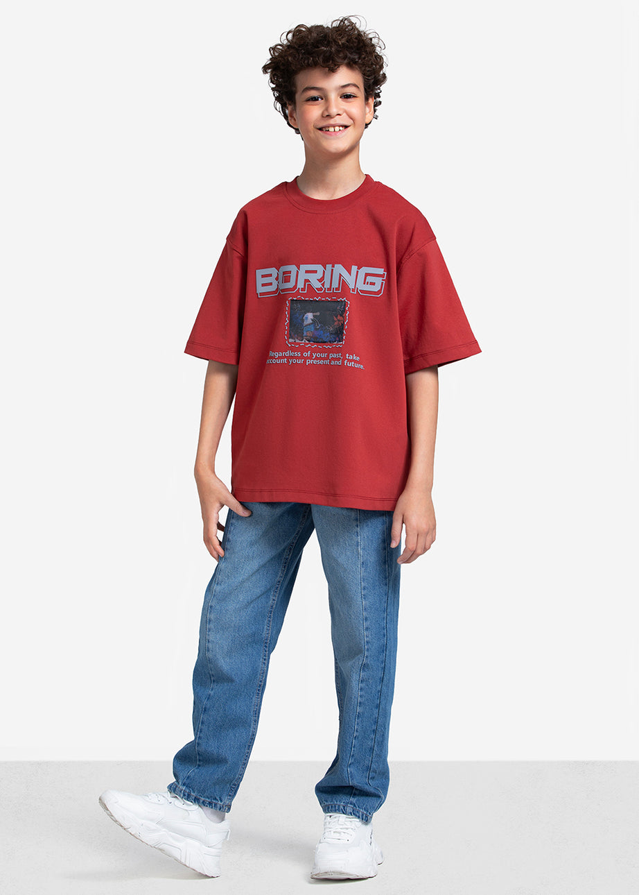 T-shirt - Boys - Printed