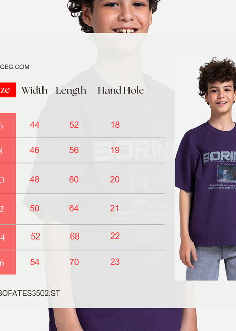T-shirt - Boys - Printed