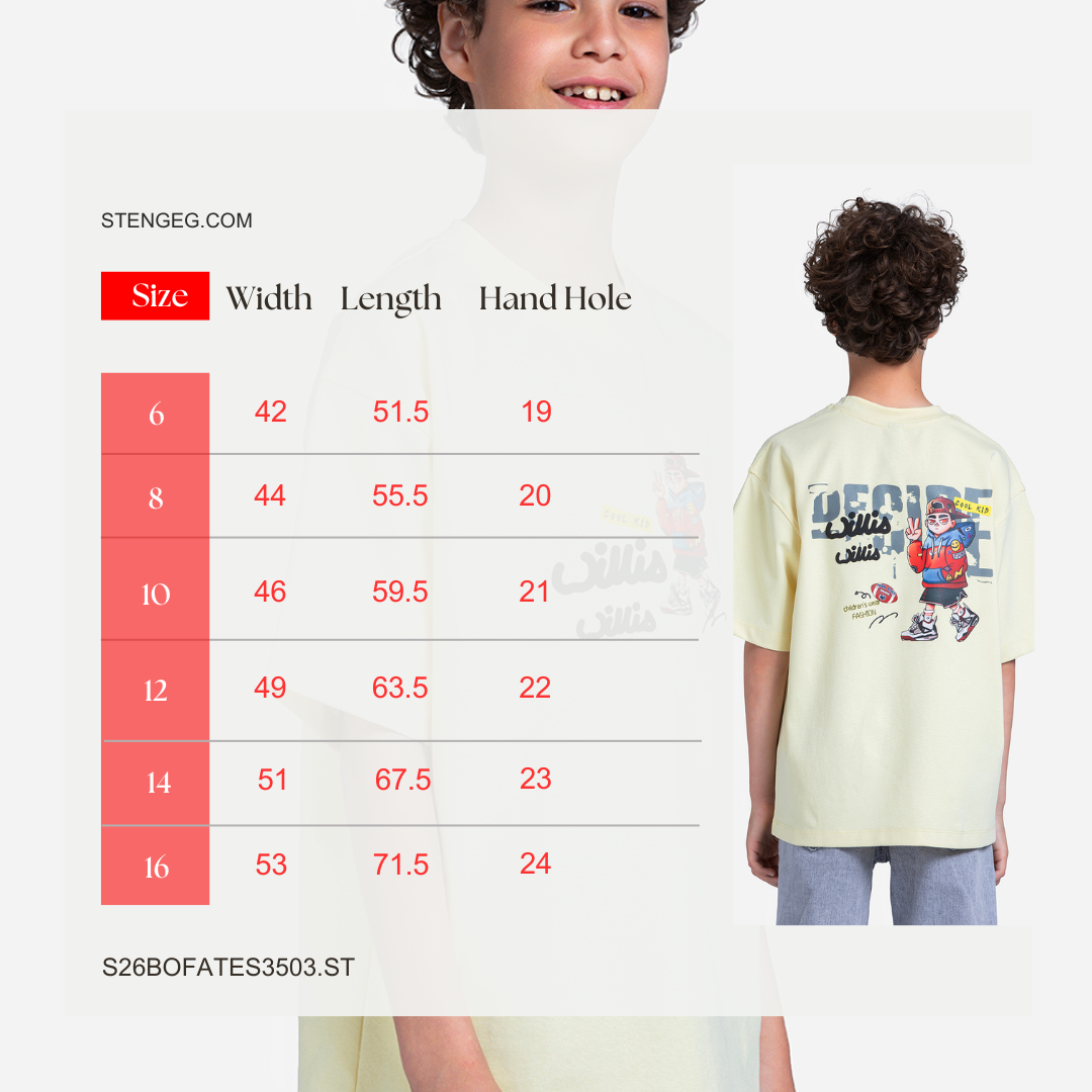 T-shirt - Boys - Printed
