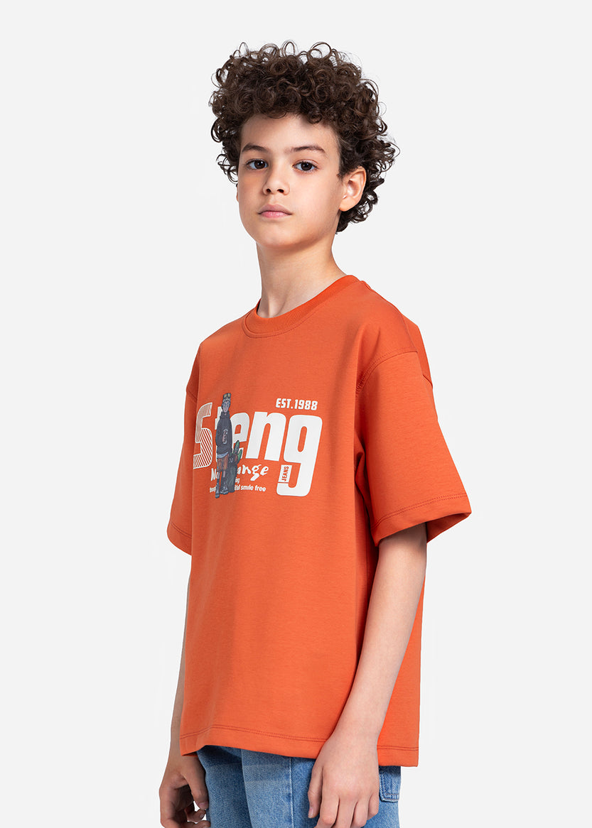 T-shirt - Boys - Printed
