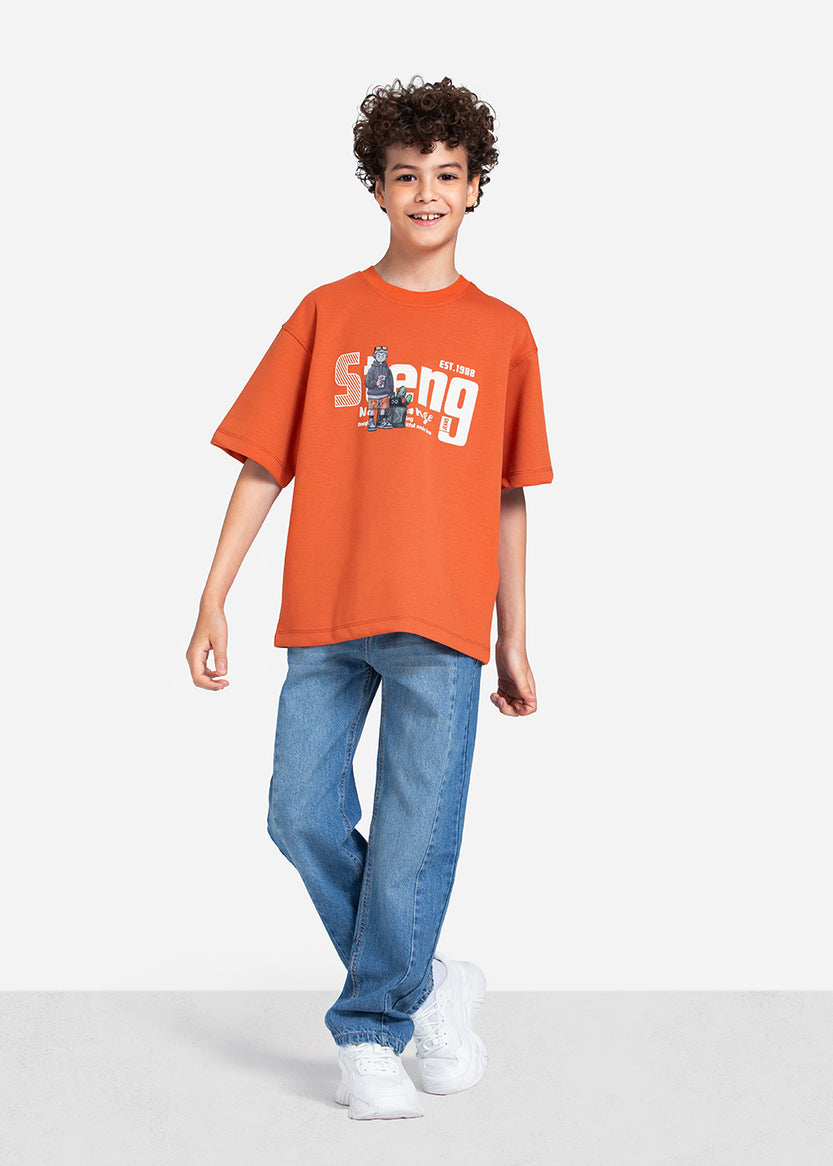 T-shirt - Boys - Printed