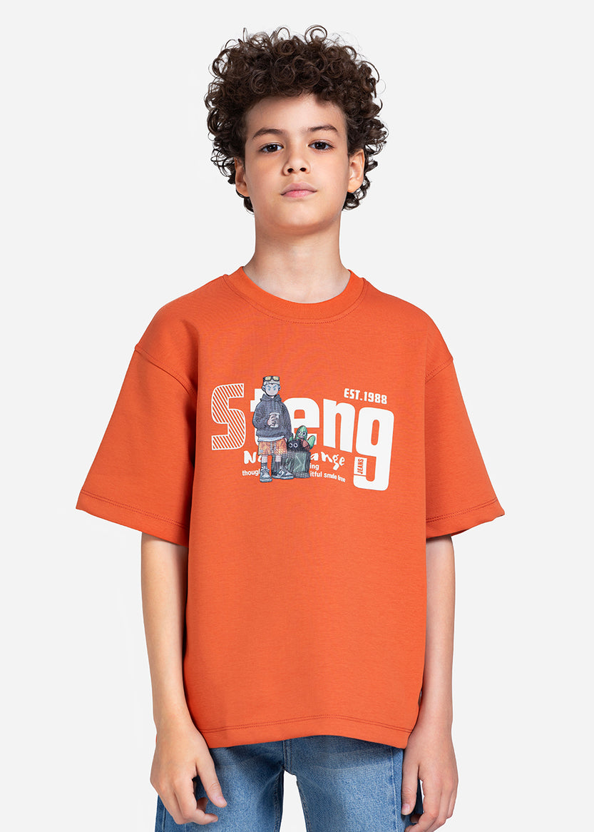 T-shirt - Boys - Printed