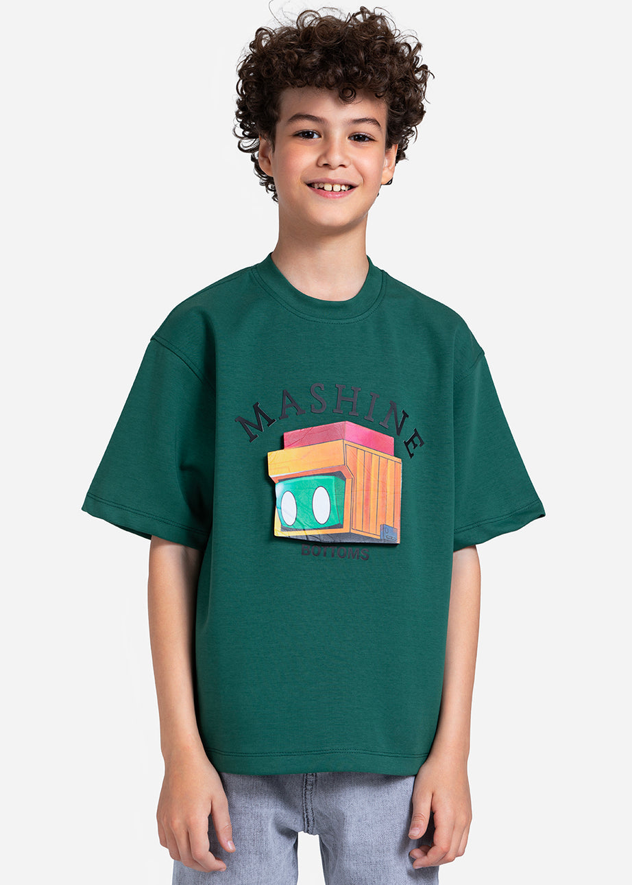 T-shirt - Boys - Printed