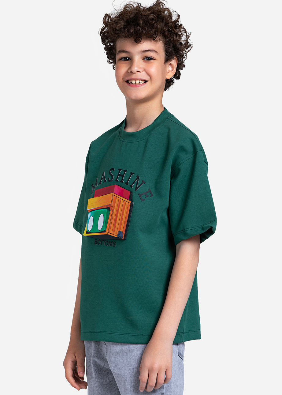 T-shirt - Boys - Printed