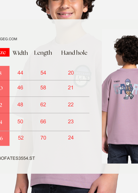 T-shirt - Boys - Printed