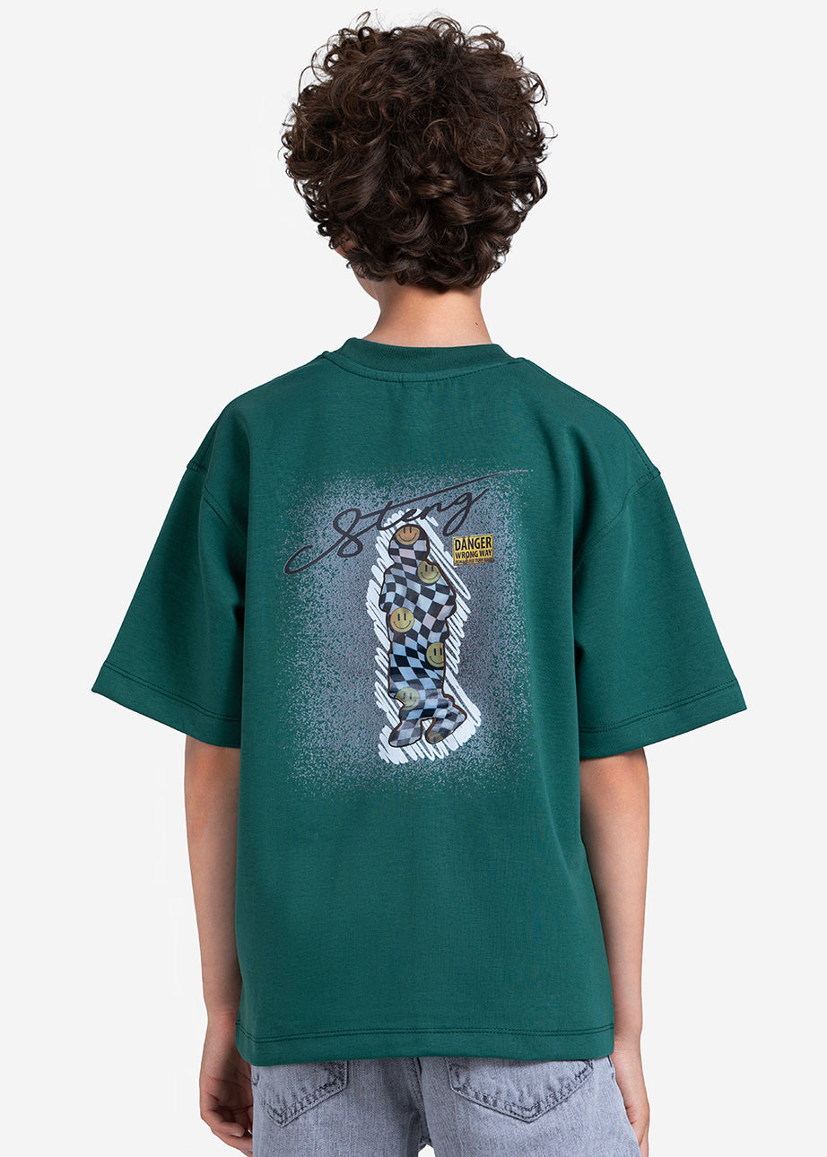 T-shirt - Boys - Printed