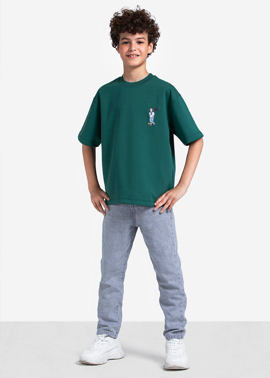 T-shirt - Boys - Printed
