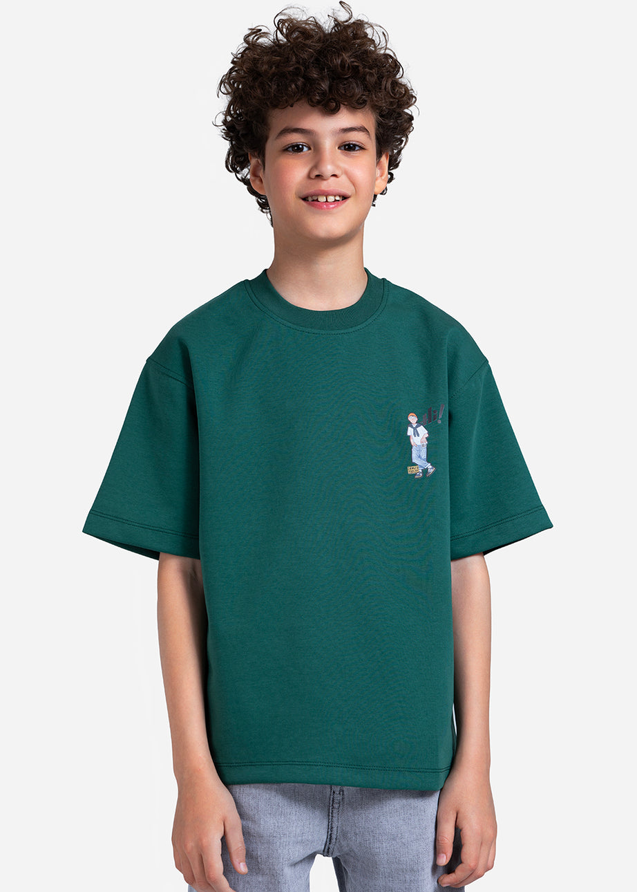 T-shirt - Boys - Printed