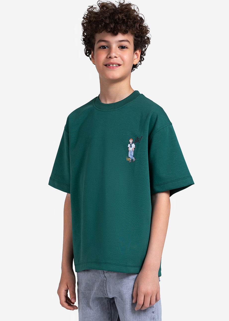 T-shirt - Boys - Printed