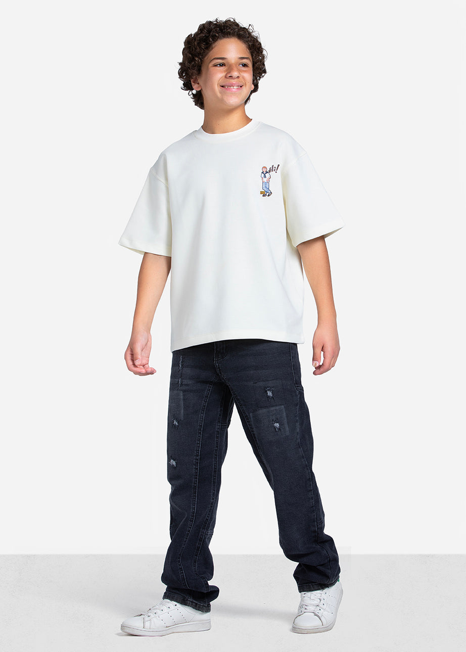 T-shirt - Boys - Printed