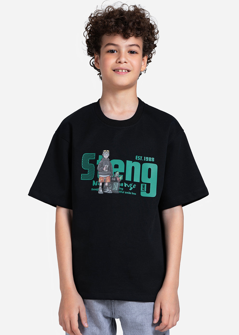 T-shirt - Boys - Printed