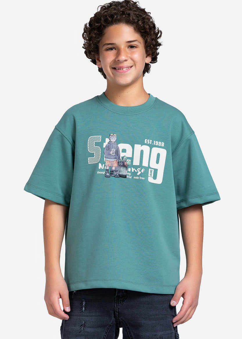 T-shirt - Boys - Printed