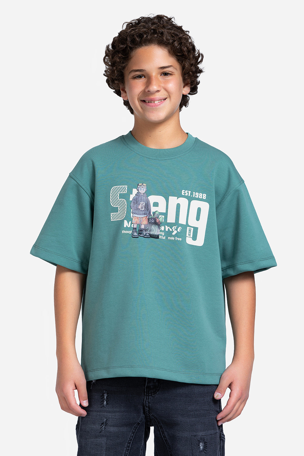 T-shirt - Boys - Printed