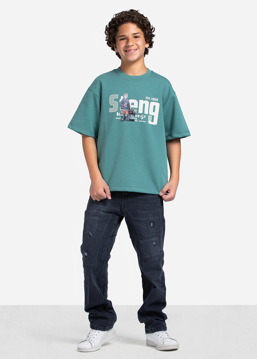 T-shirt - Boys - Printed
