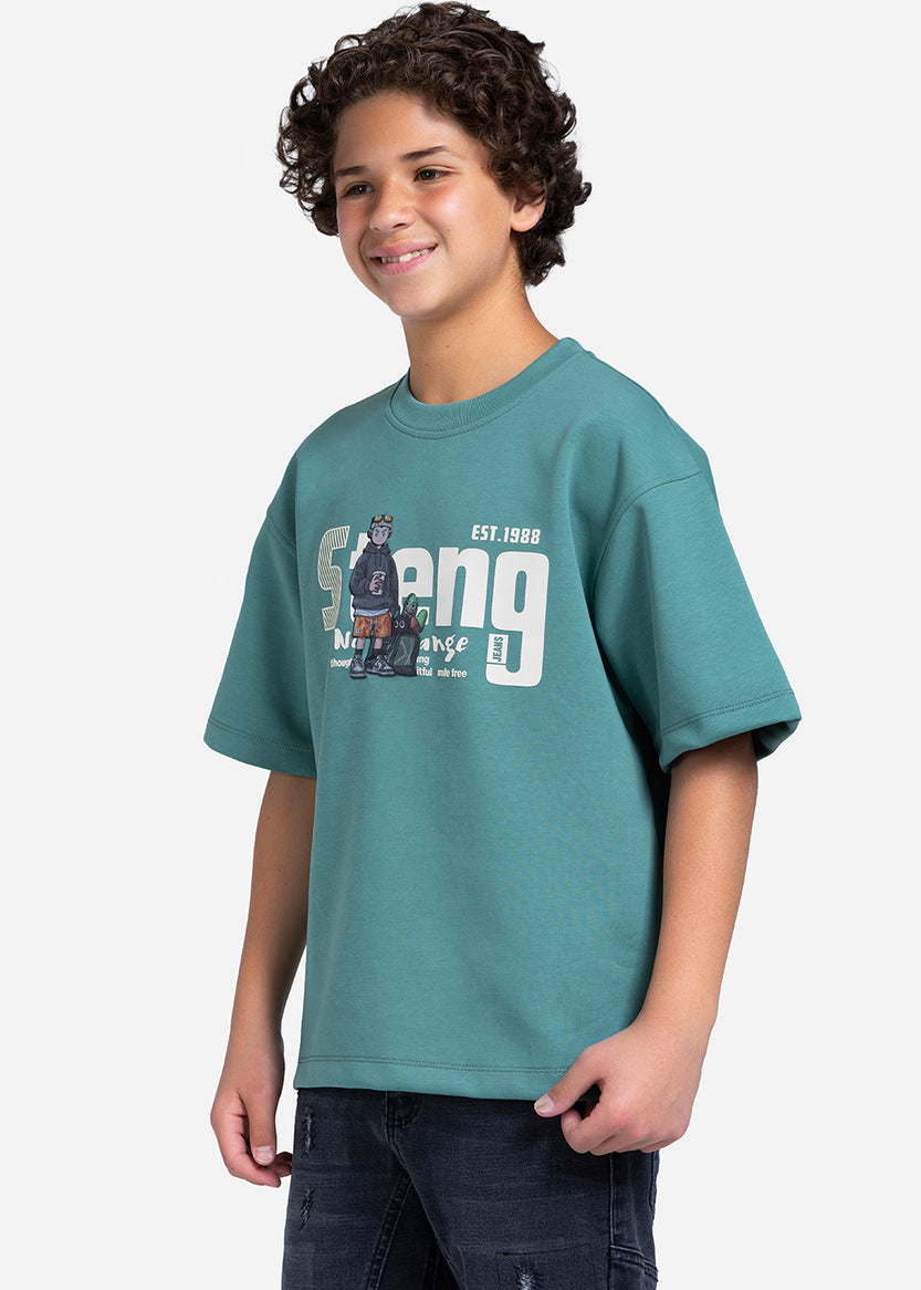 T-shirt - Boys - Printed