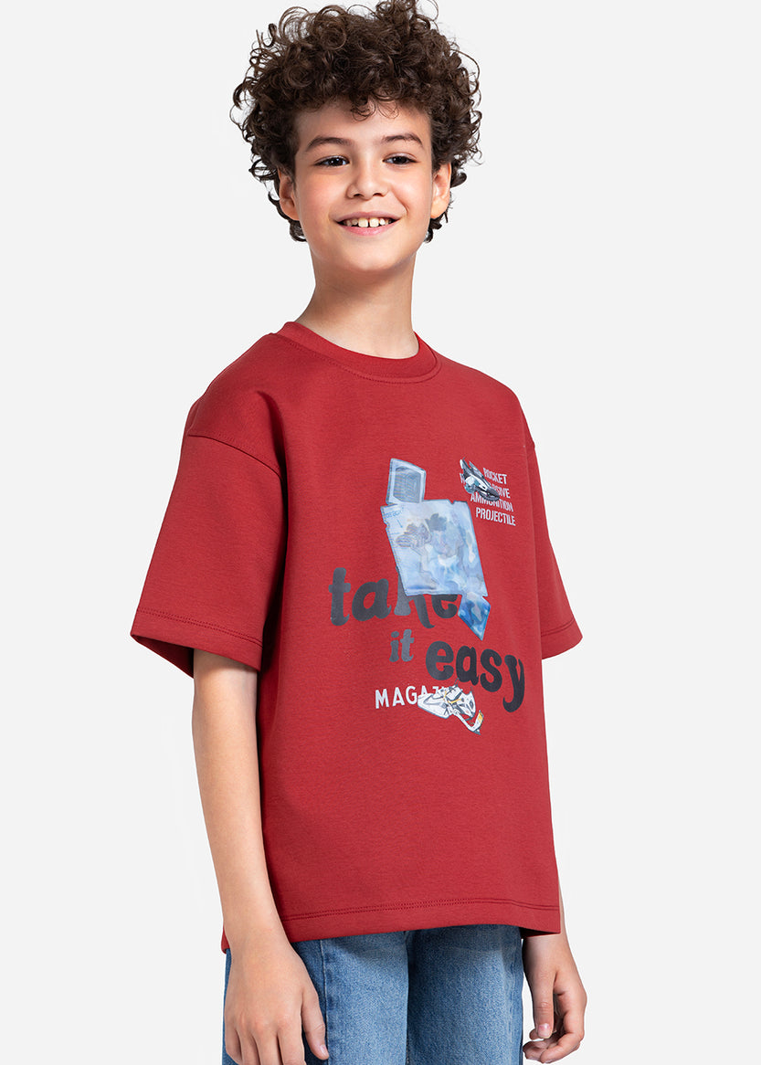 T-shirt - Boys - Printed